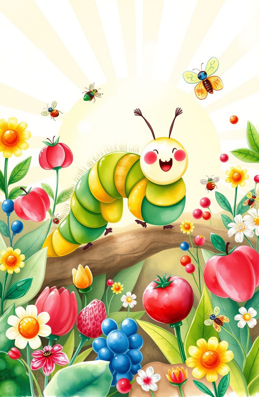 The Very Hungry Caterpillar Wallpaper