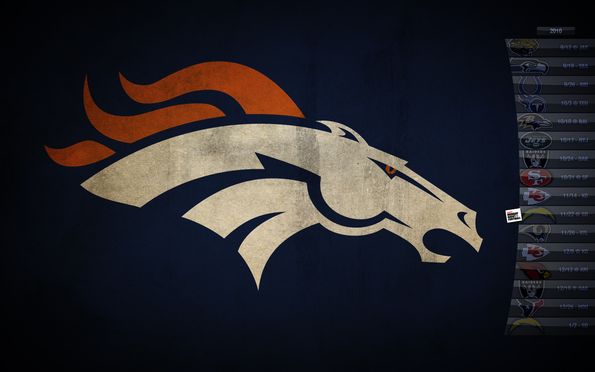 Denver Broncos Logo Wallpaper For Android
