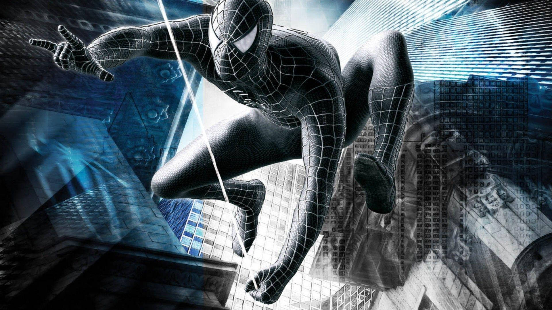 Black Spiderman Wallpaper
