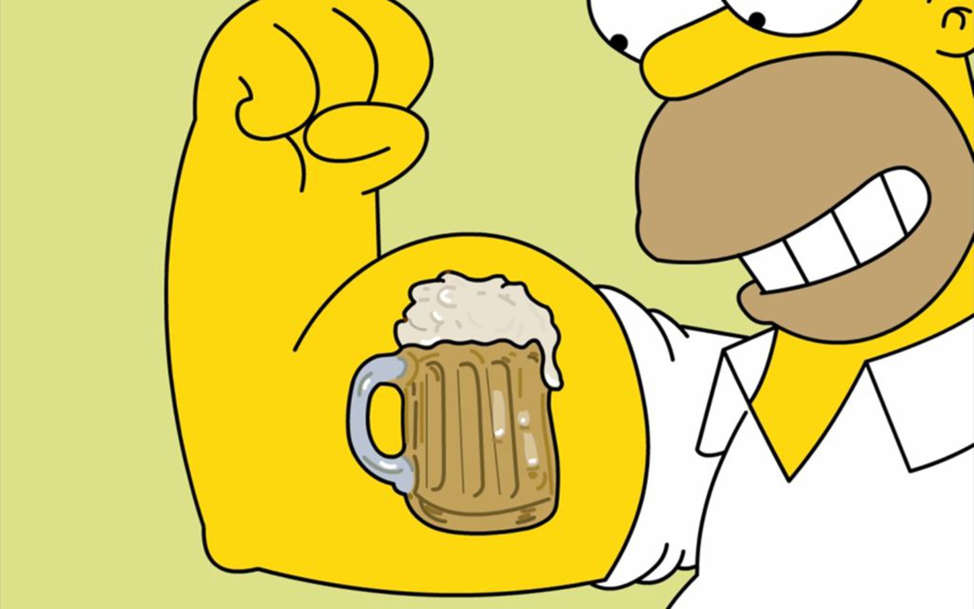 Funny Homer Simpson Wallpaper Image