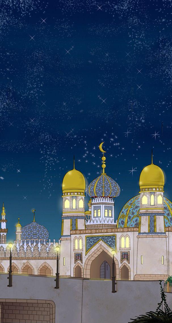 iPhone5 Wallpaper Arabian Night Gambar Kota Latar