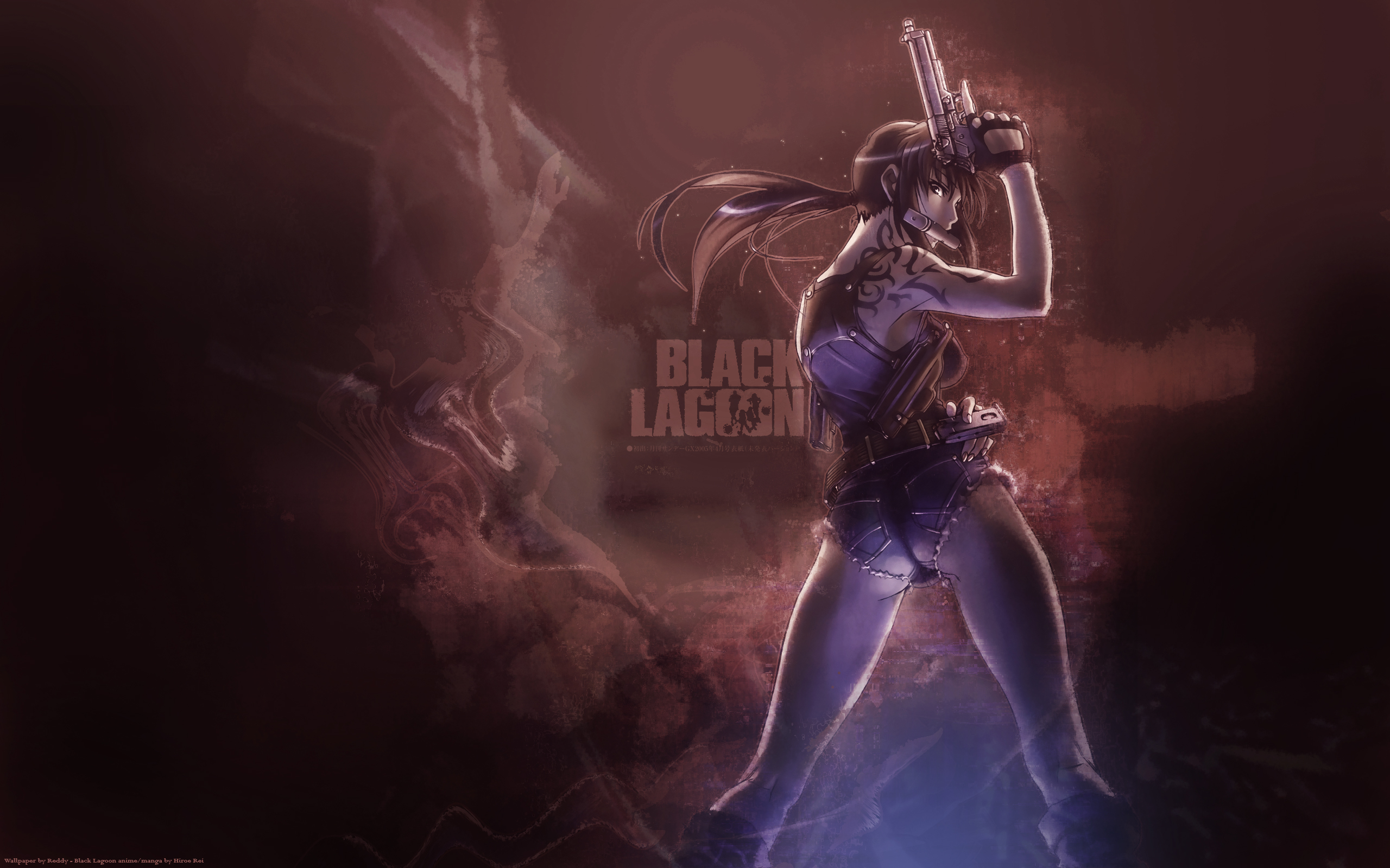 Black Lagoon Sexy Desktop Wallpaper