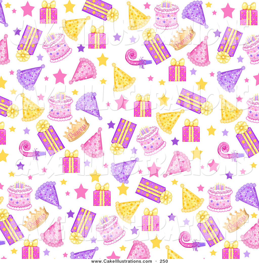 BirtHDay Party Background This Stock Cake Image