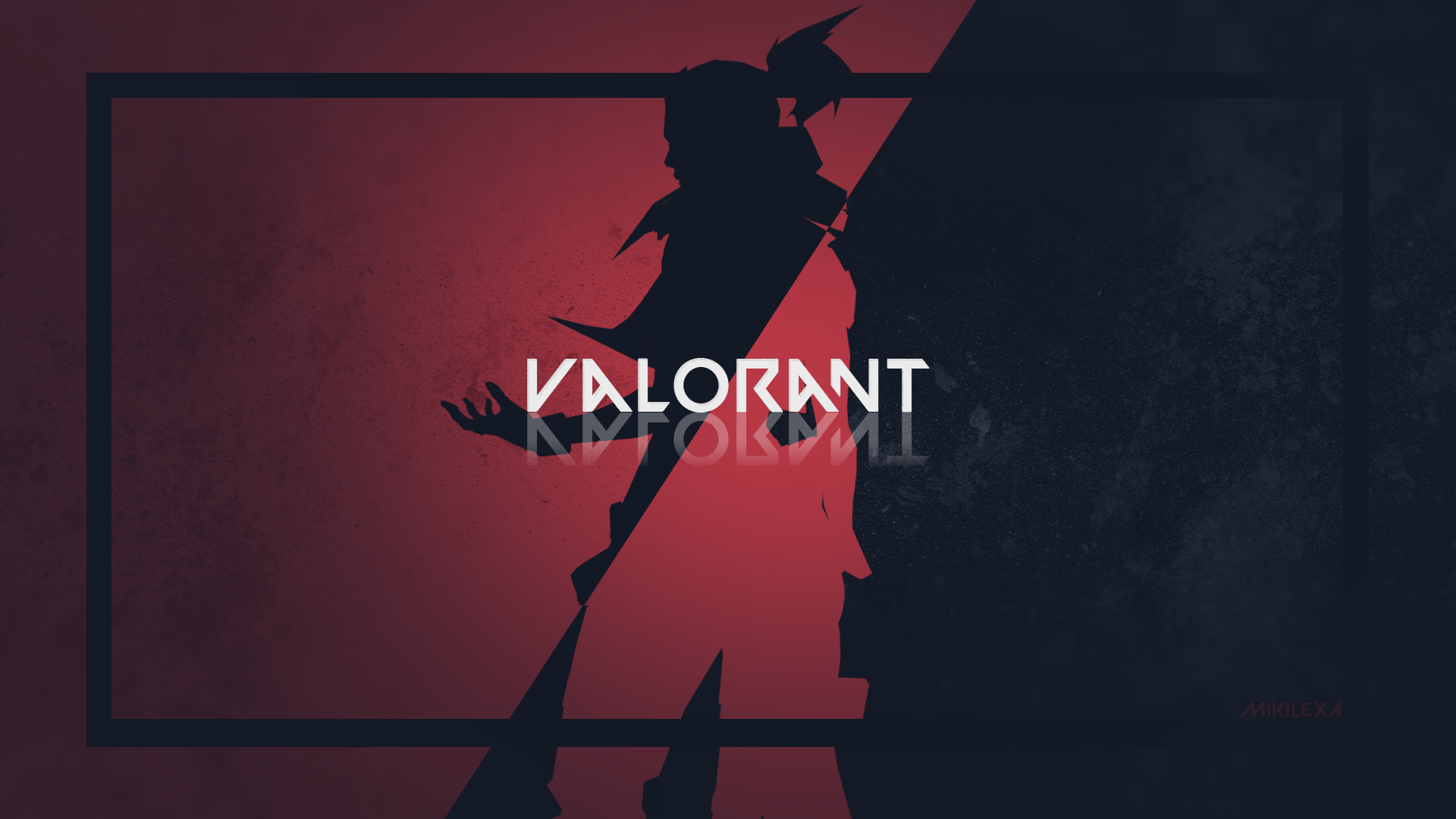 Free download made this minimalistic valorant wallpaper what do u
