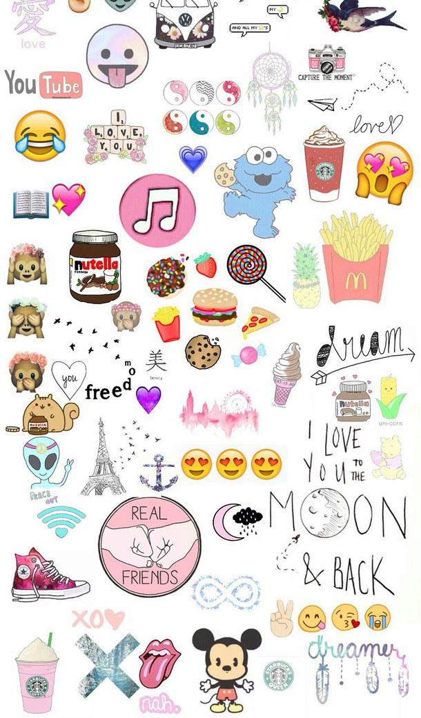 Free download Cute Emoji Wallpaper for Pinterest [610x1041] for ...