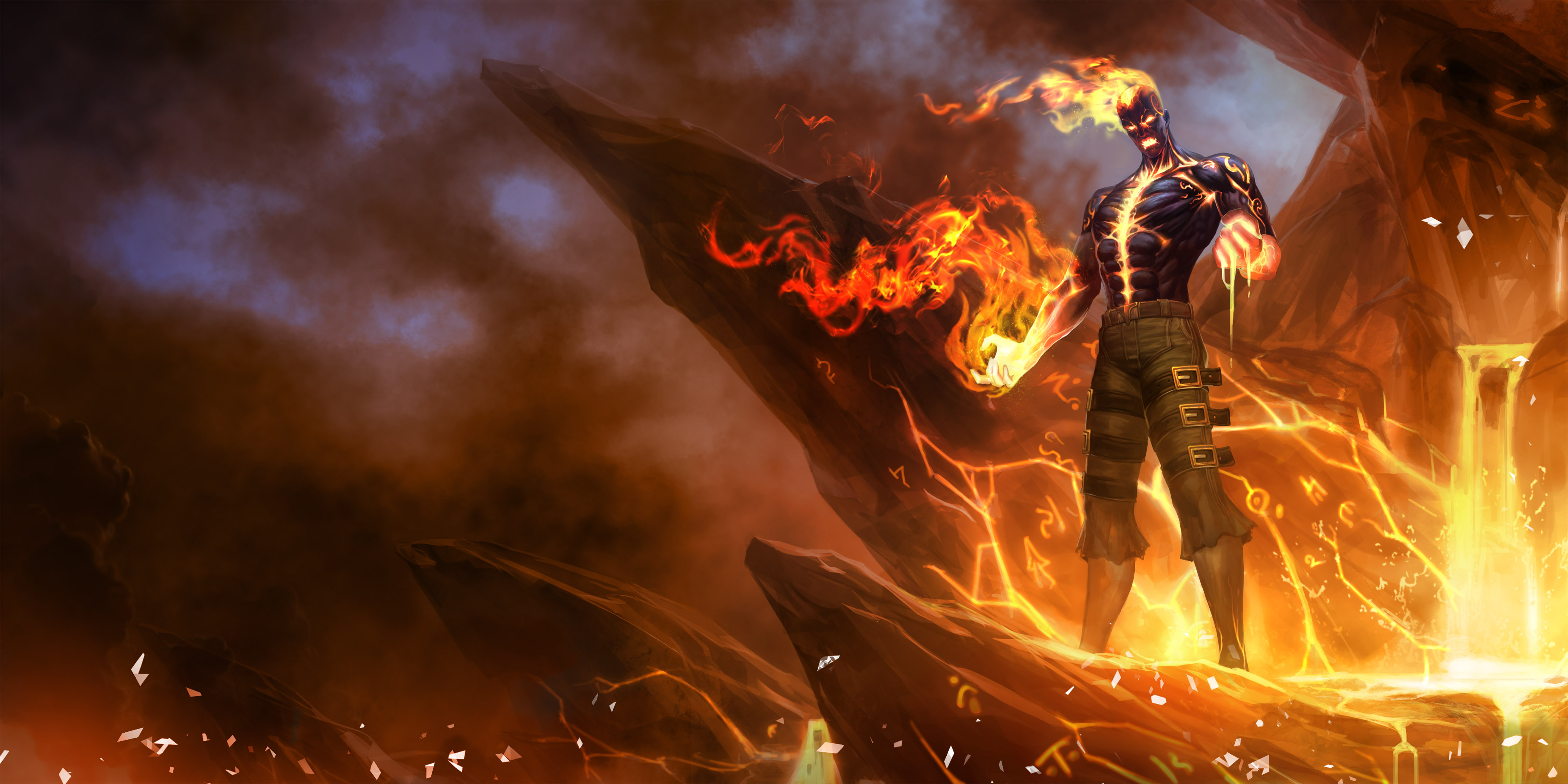 League of Legends Brand Champion Skin Splash Art