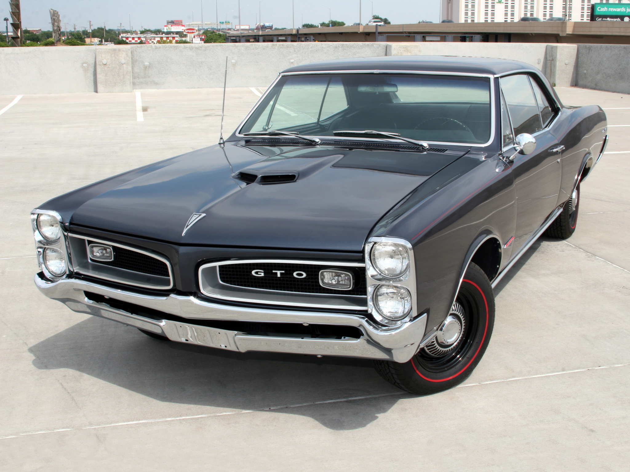 Pontiac Tempest Gto Hardtop Coupe Muscle Classic Wallpaper
