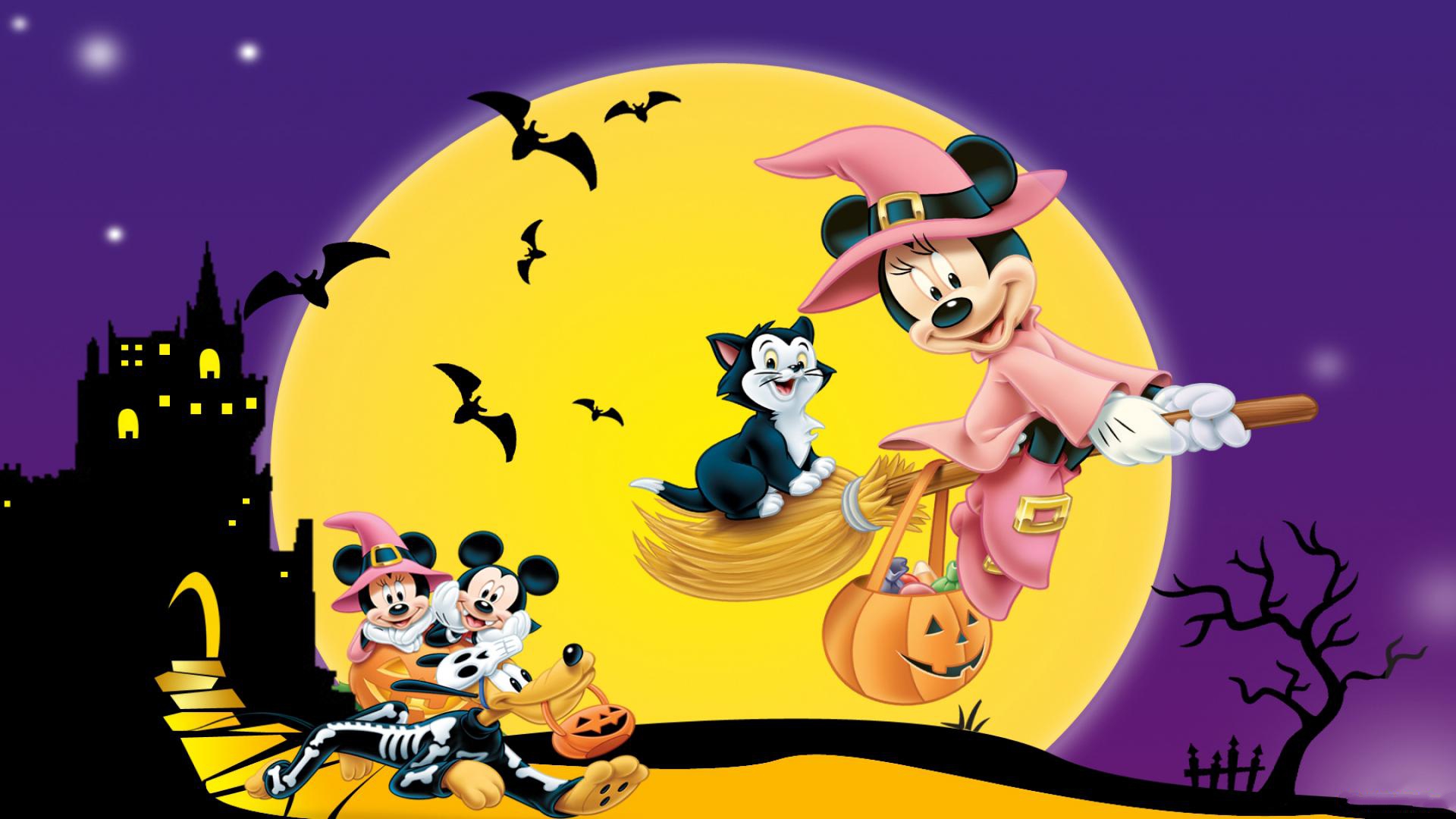 HD Betty Boop Halloween Background 1920x1080
