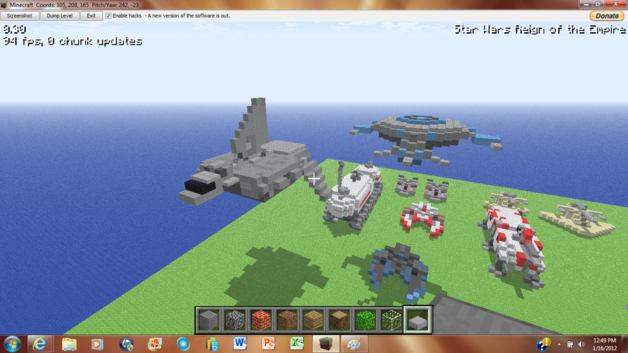 Minecraft Star Wars Collection By Irhaxor