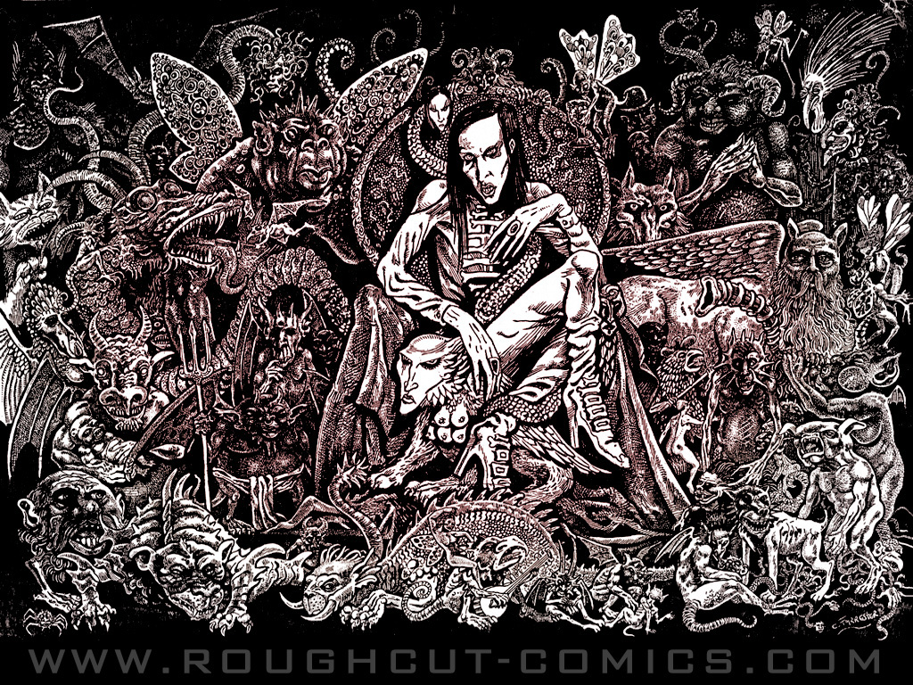 Marilyn Manson HD Wallpaper