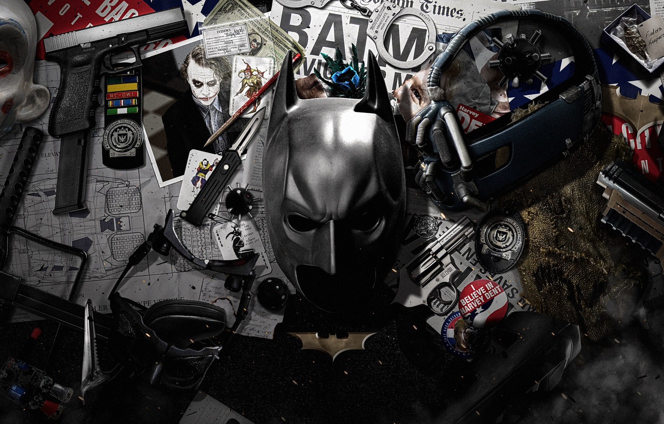 Wallpaper Batman Superhero The Dark Knight Film