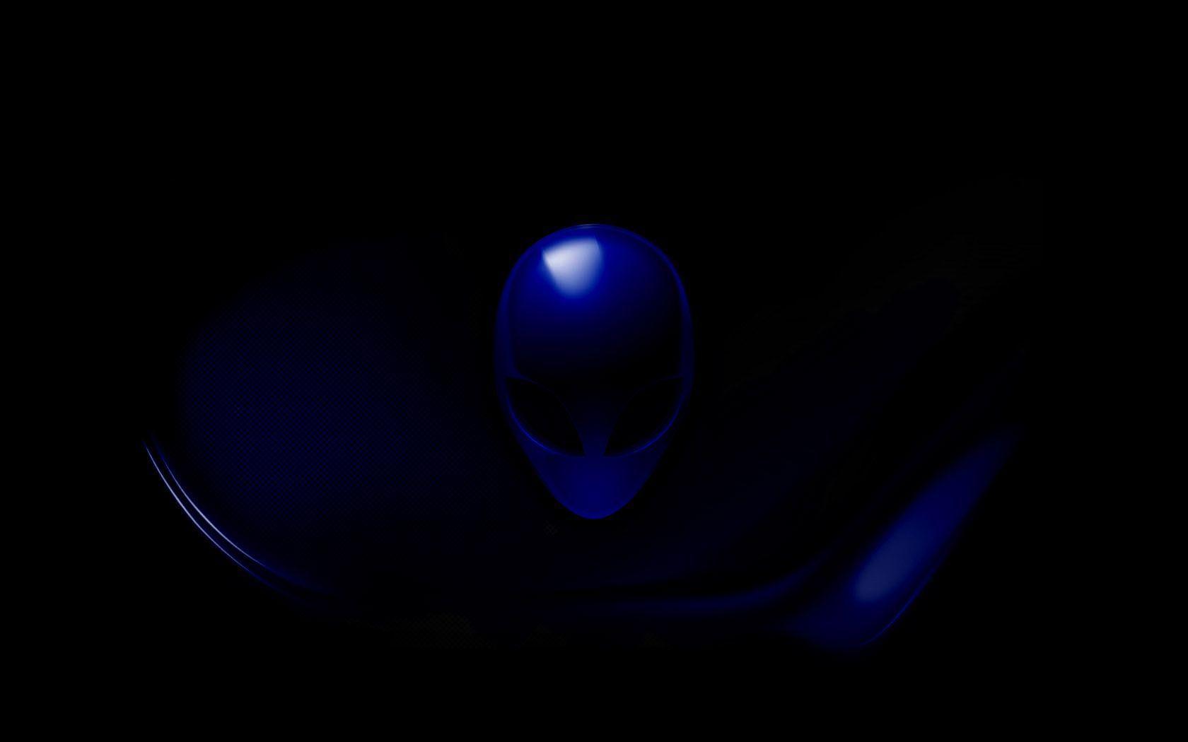 Blue Alienware Wallpaper