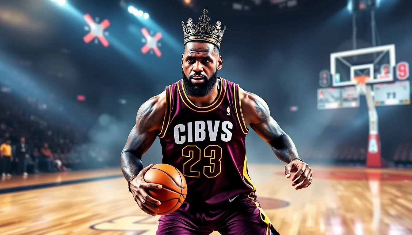 King Lebron James Wallpaper
