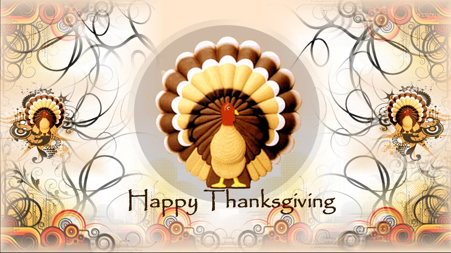 Happy Thanksgiving Turkey Wallpaper HD