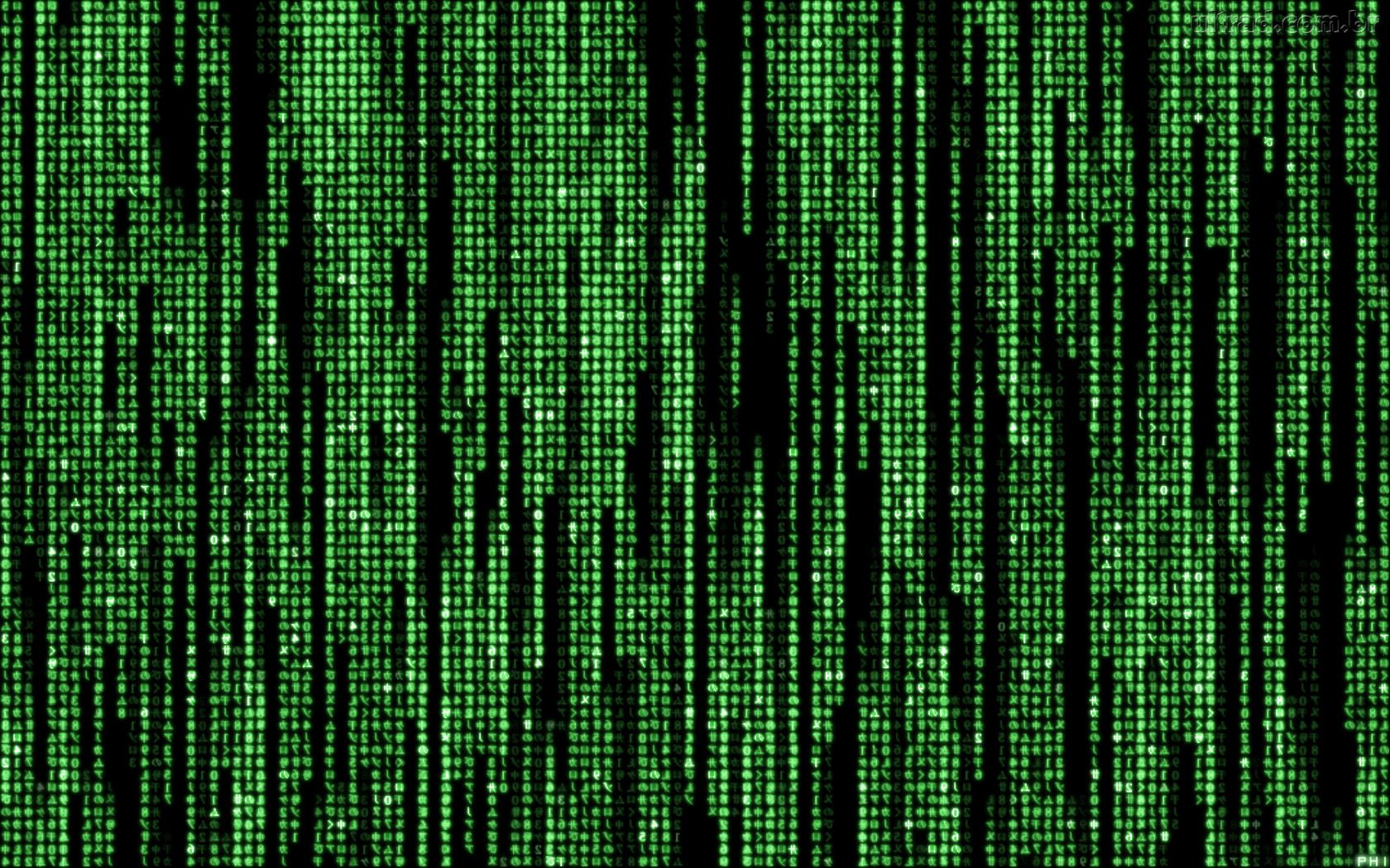 Matrix Foto Animada Em Letras Numeros