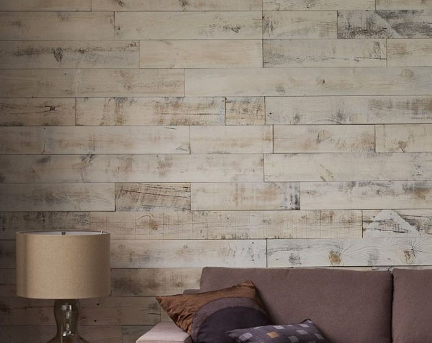 Simple Diy Reclaimed Wood Wall Planks For Your Bachelor Pad The