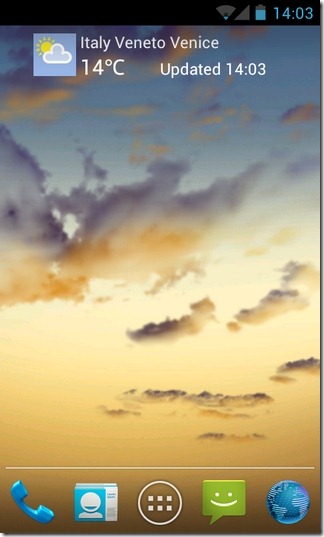 Weather Sky Android Live Wallpaper That Depicts Weather Time Of Day