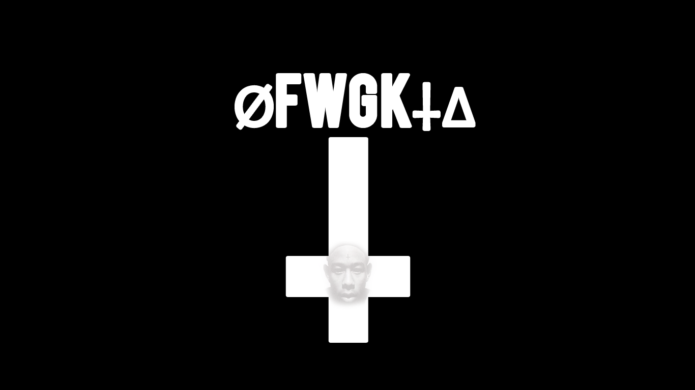 Download Tyler the Creator OFWGKTA Black background for your phone