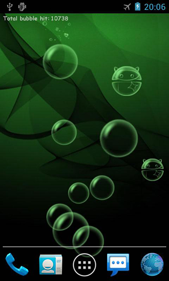 Live Wallpaper For Android Bubble