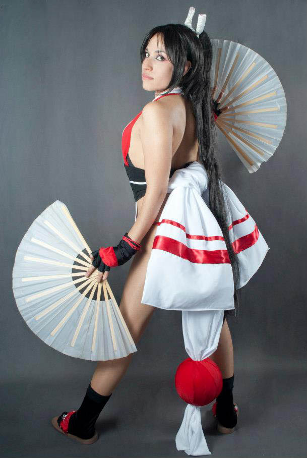 Mai Shiranui HD Wallpaper Color Palette Tags King Of Fighters