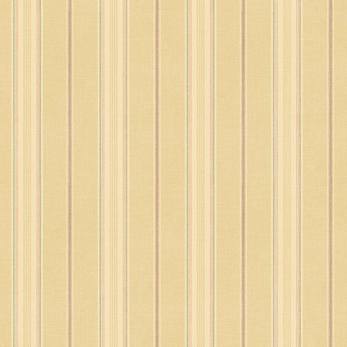 Waverly Sunset Stripe Wallpaper Neutral Inch Wide