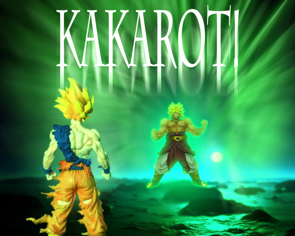 Goku Vs Broly By Xenogear9009