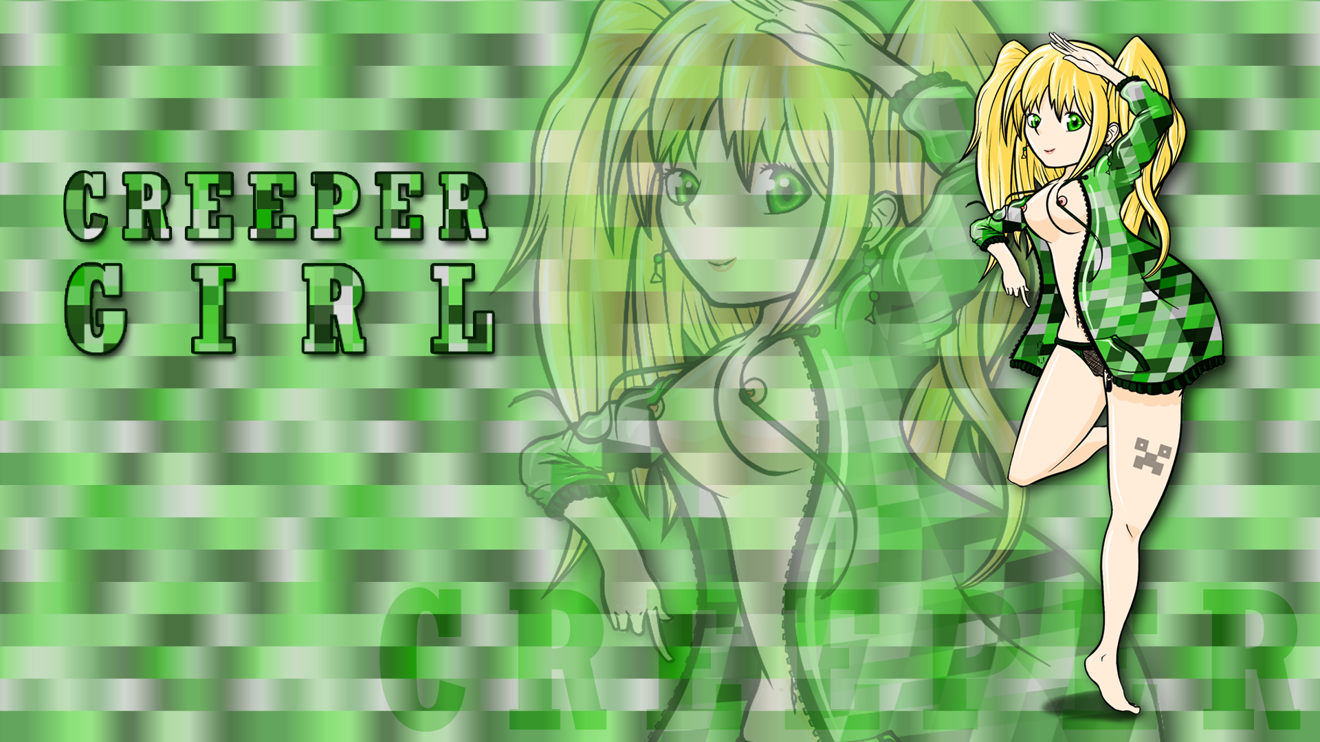 Minecraft Creeper Fro Coloring S Wallpaper Coloriage