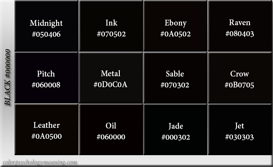Meaning Of Color Black Wallpaper
