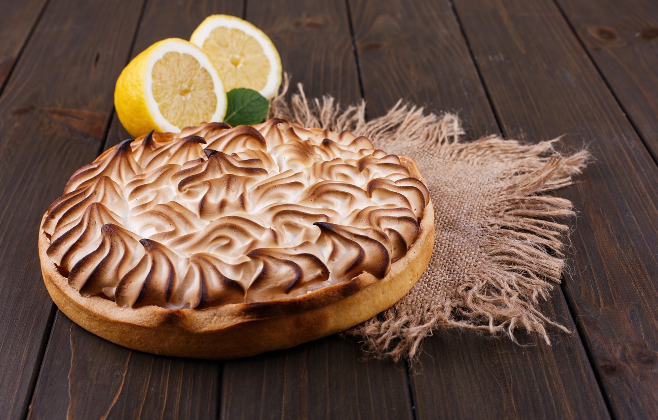 Wallpaper Lemon Pie Cakes Image For Desktop Section