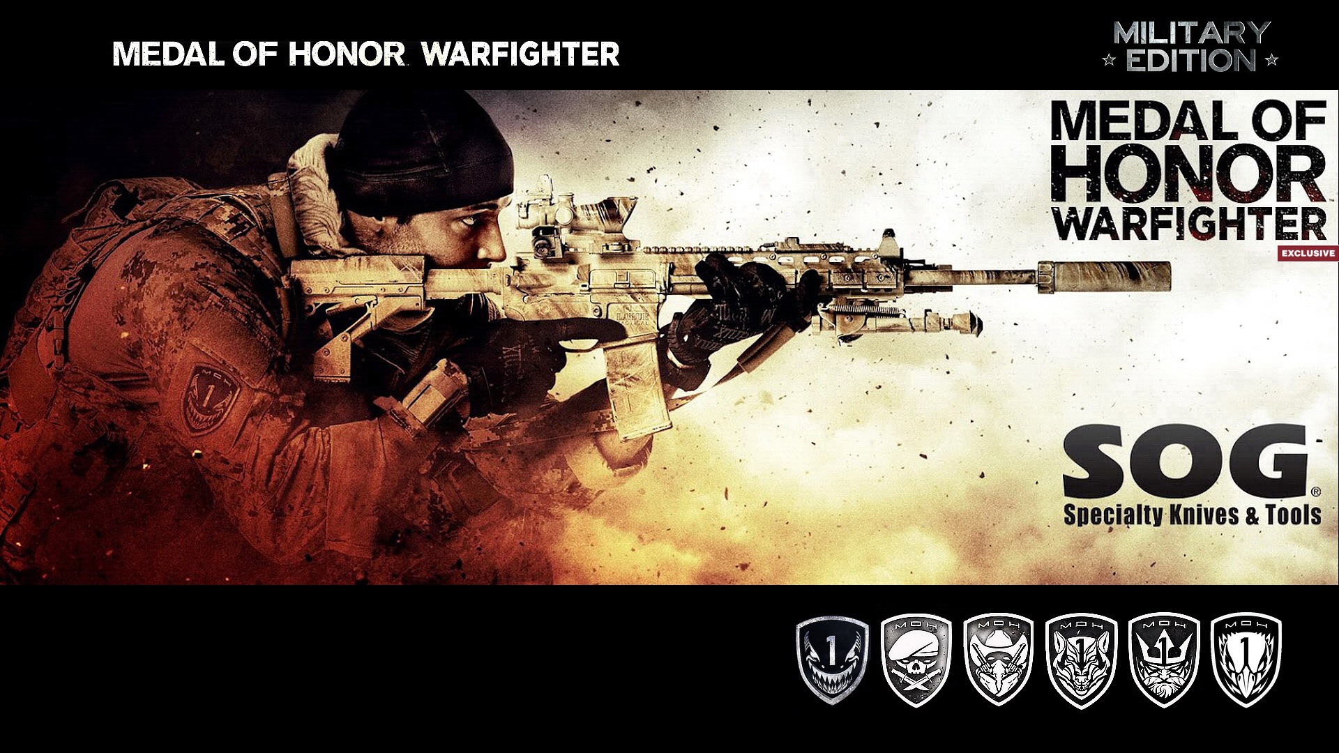 Medal Of Honor Warfighter Military Edition Game Wallpaper HD