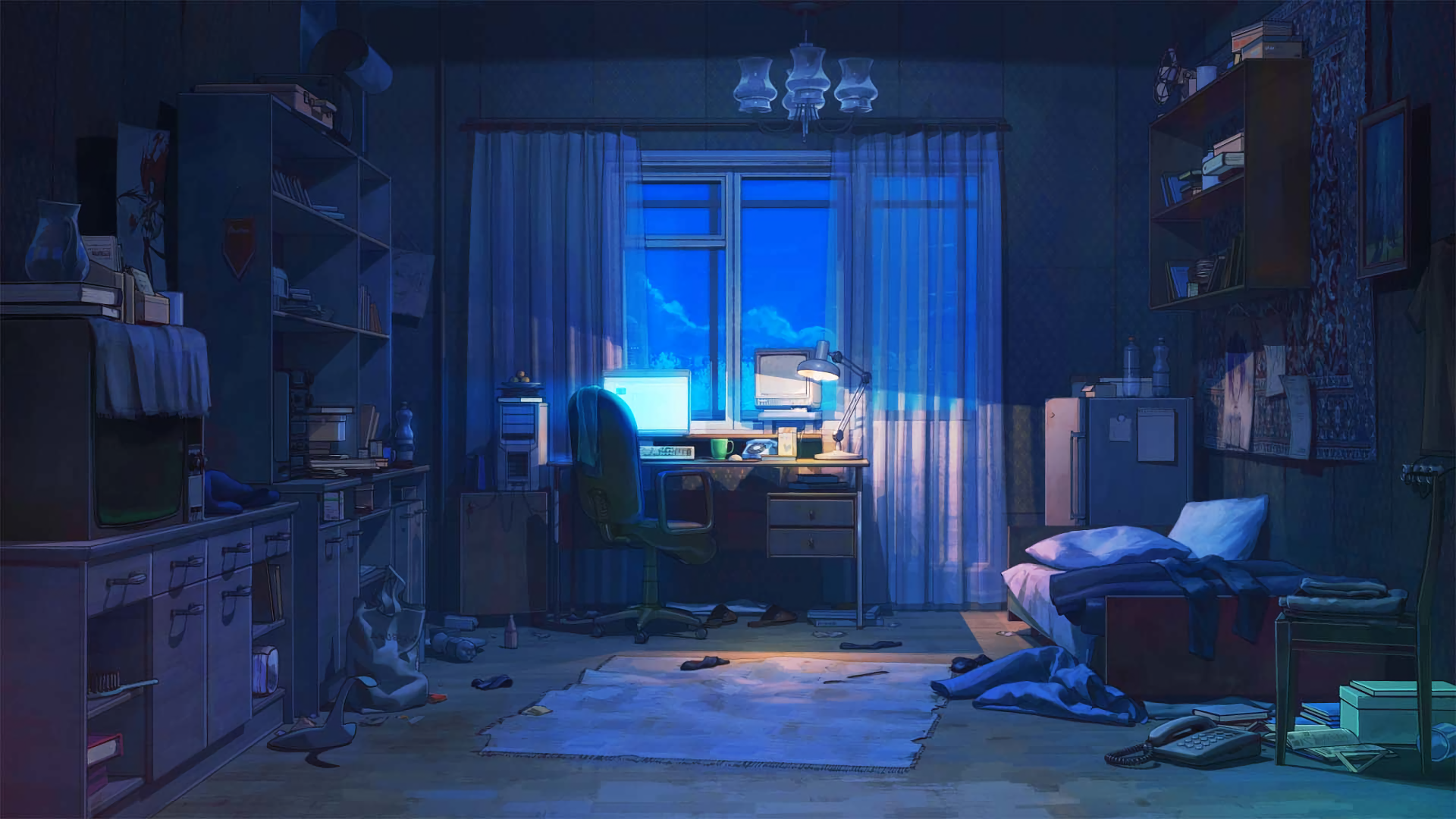 Anime Room HD Wallpaper By Arsenixc