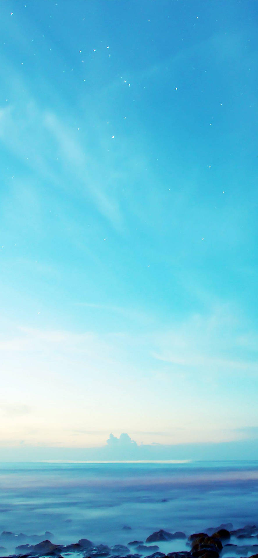 Pastel Blue Aesthetic iPhone Wallpaper