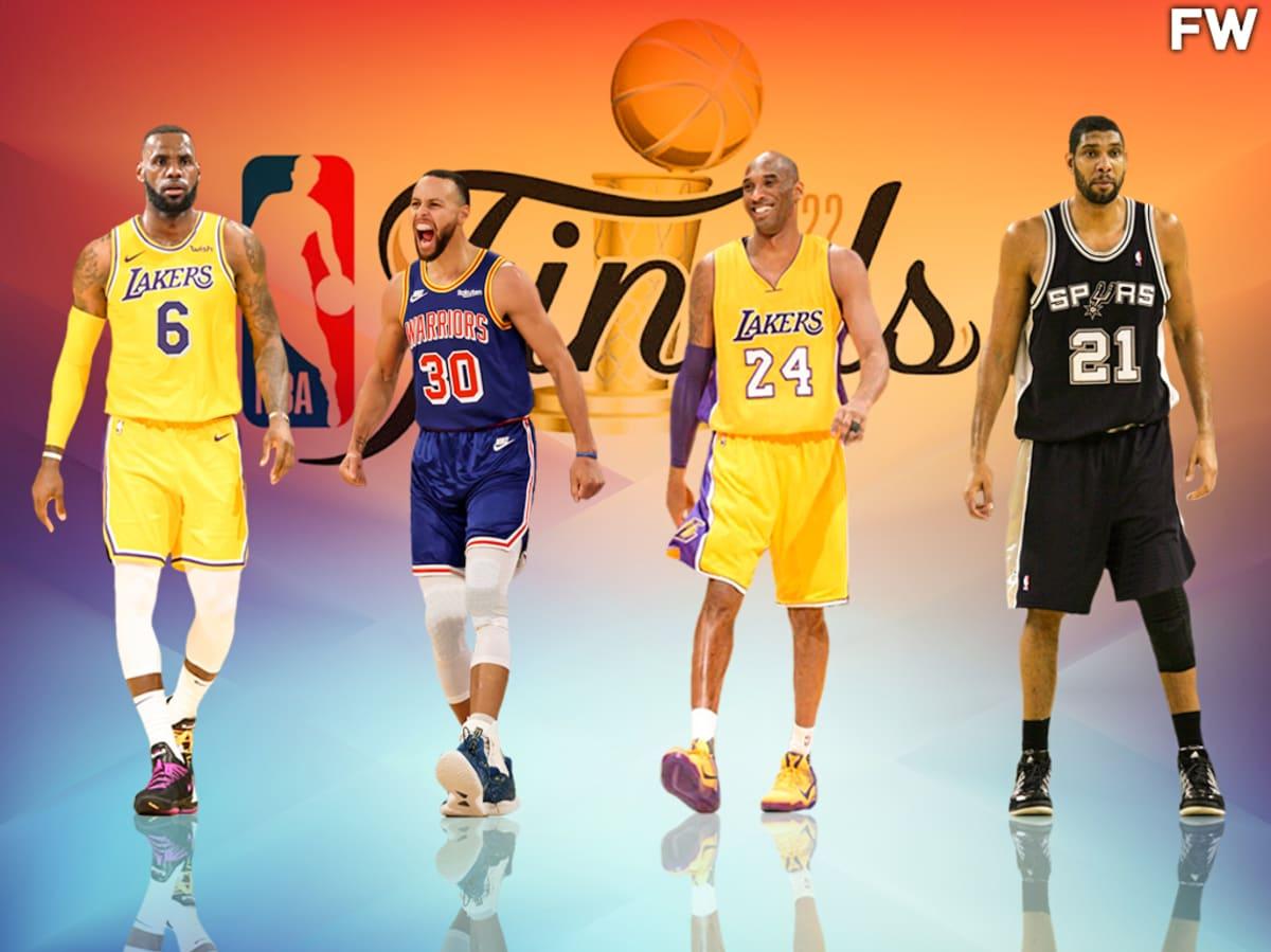 Lebron James Stephen Curry Kobe Bryant And Tim Duncan Have