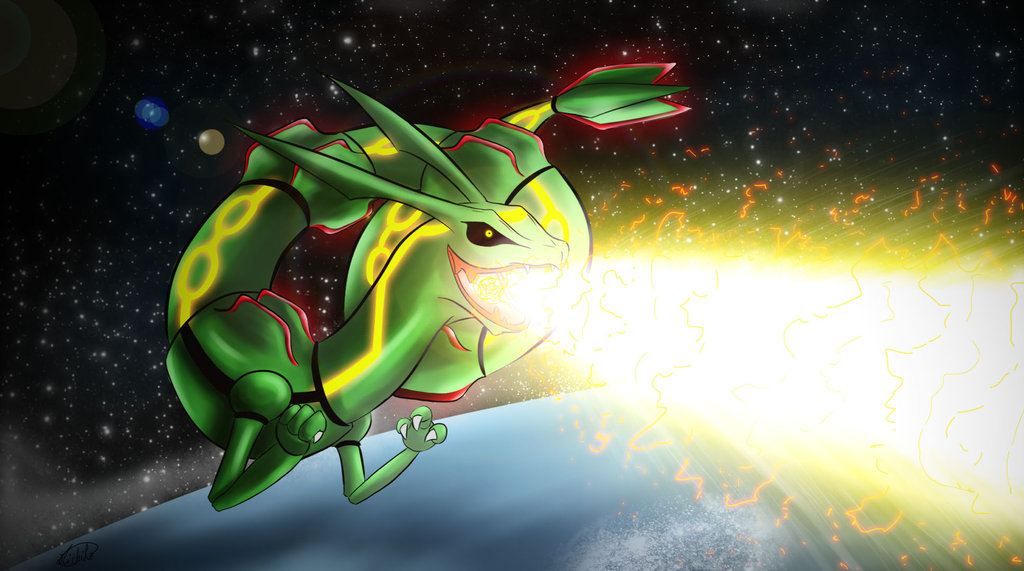 Rayquaza Wallpaper By Oeuvres De Michiko