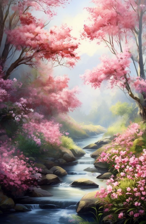 Pink Nature Wallpaper