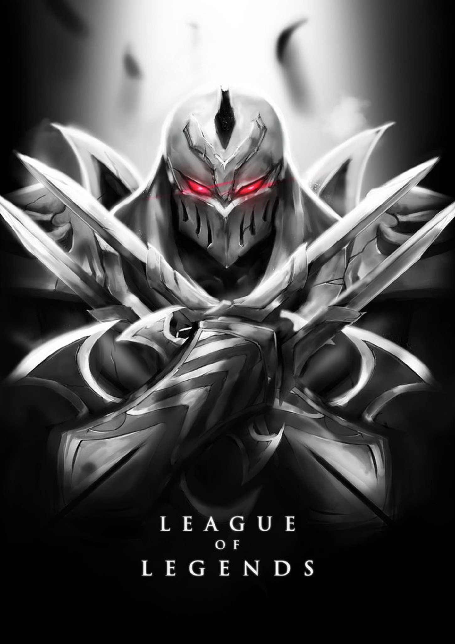 League Of Legends Poster Zed Wallpaper Background