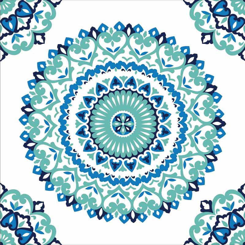 Jasmine Medallion Peel And Stick NuWallpaper RosenberryRoomscom