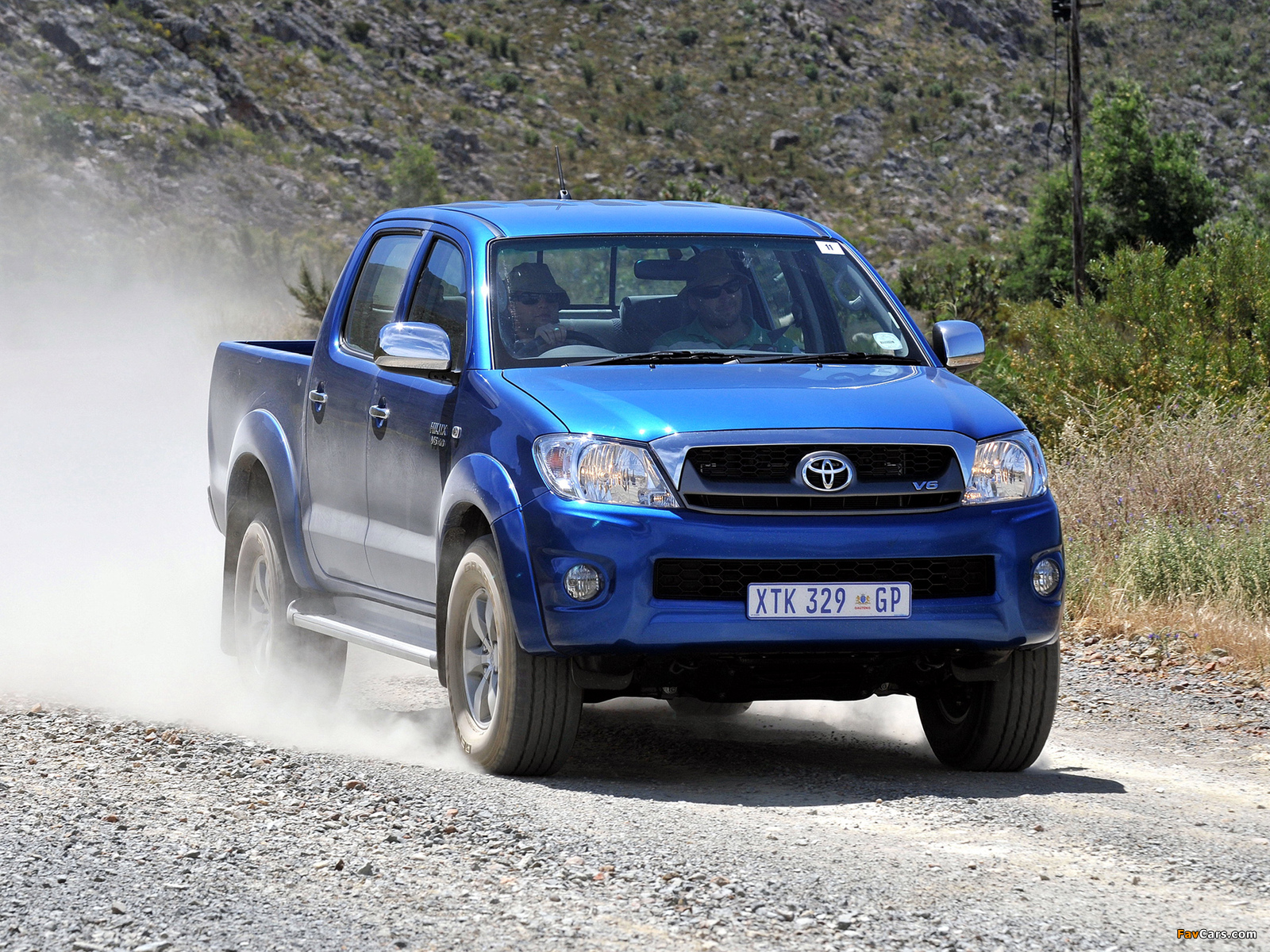 Toyota Hilux Double Cab ZA spec 200811 wallpapers 1600x1200
