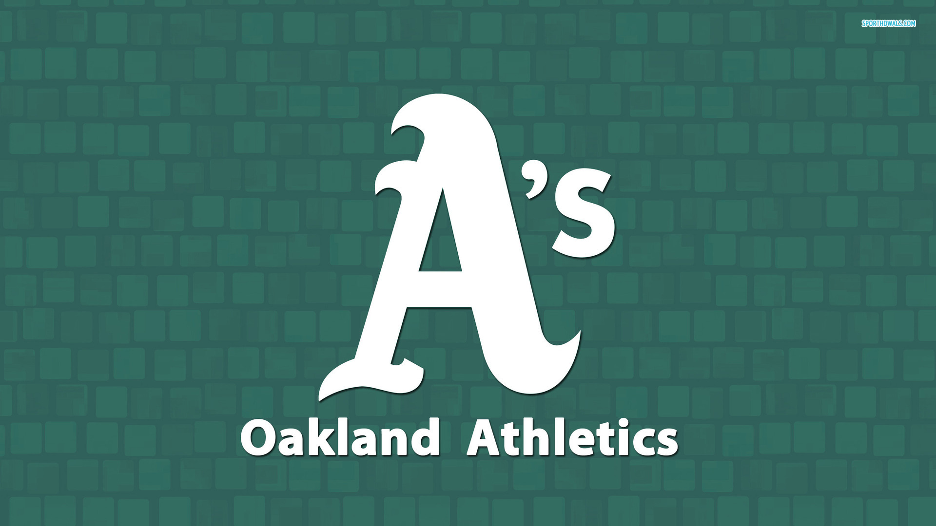 Oakland Athletics HD Background Wallpaper