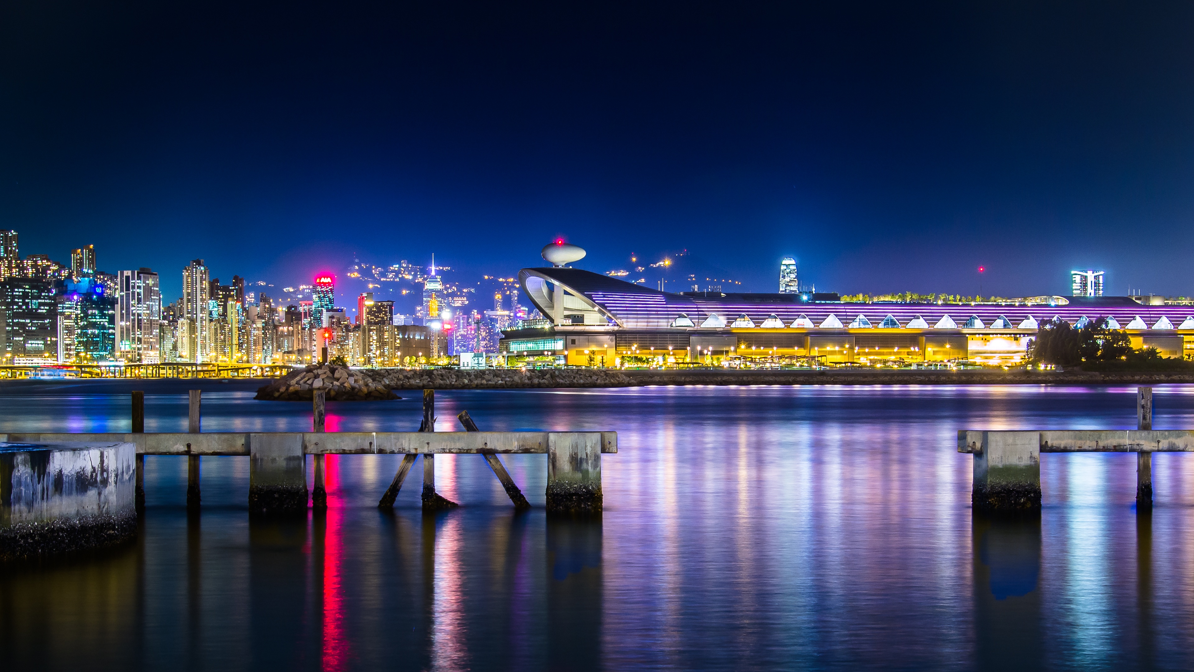 Kai Tak Cruise Terminal Victoria Harbour Wallpaper HD