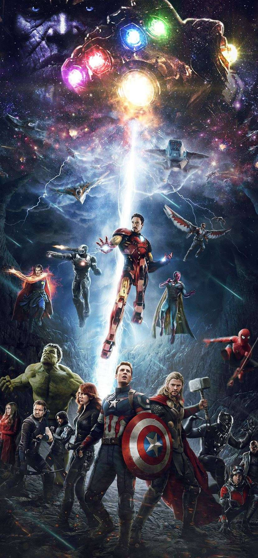 Avengers iPhone X Wallpaper