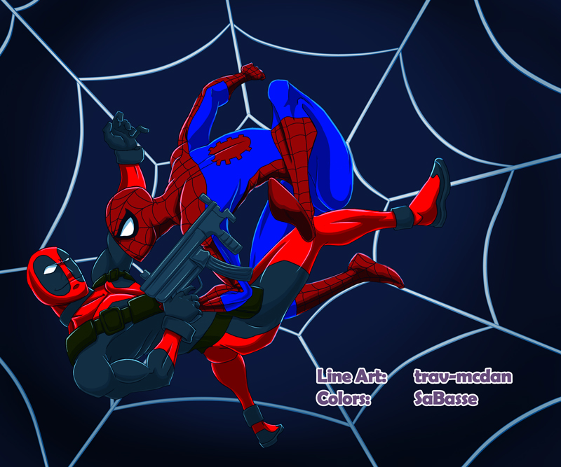 Deadpool And Spiderman Wallpaper Vs By