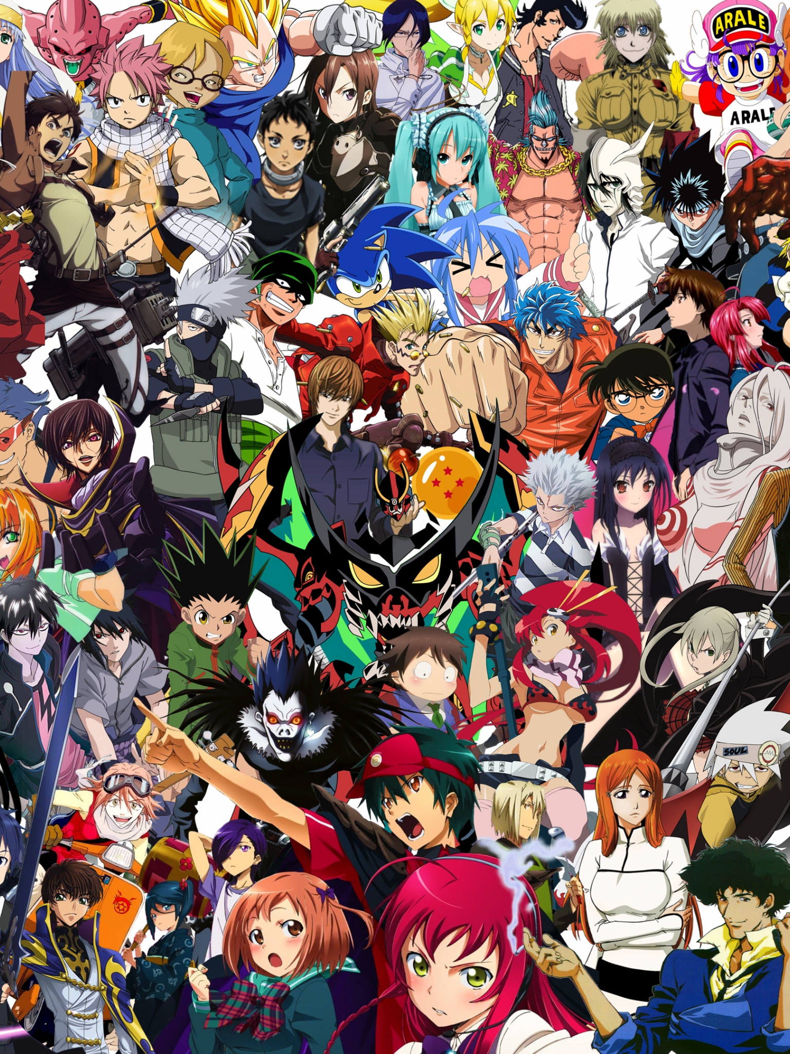 Animes Crossover Wallpaper On