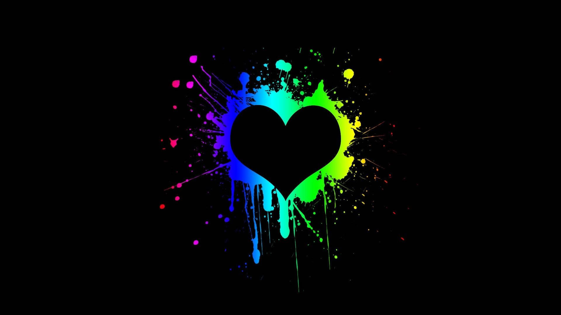 Black Heart Wallpaper