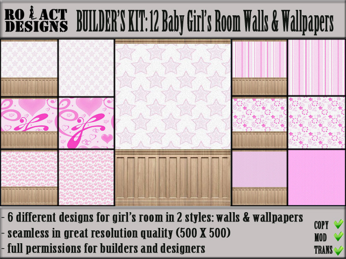 You For Taking An Interest In The Baby Girl S Room Walls Wallpaper