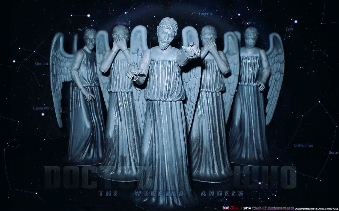Fanart Cosplay The Weeping Angels Dr Who By Csuk 1t