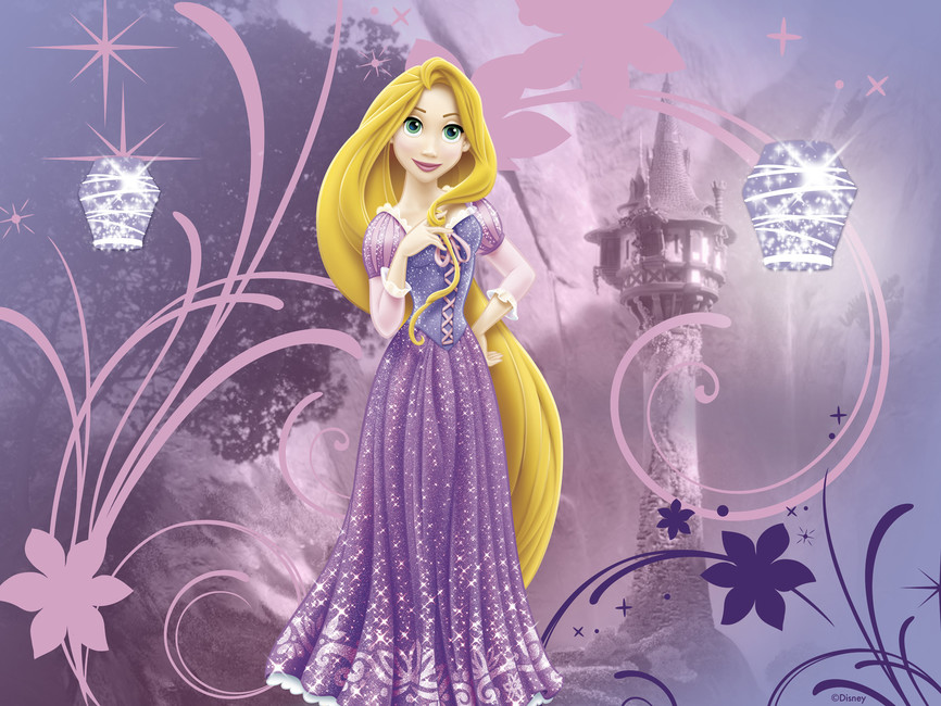 Disney Princess Rapunzel Wall Mural Photo Wallpaper Photowall