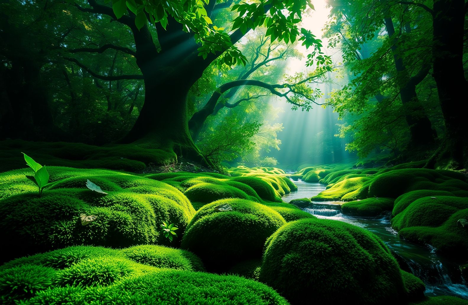 Wallpaper Aesthetic Green