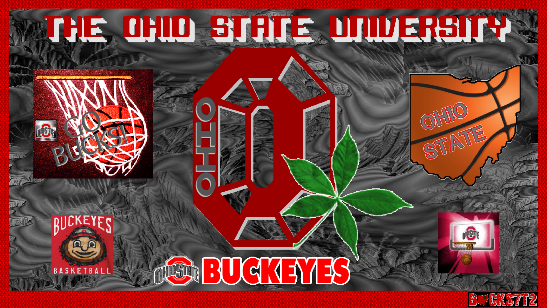 Osu Buckeyes Go Bucks Ohio State University Basketball Wallpaper