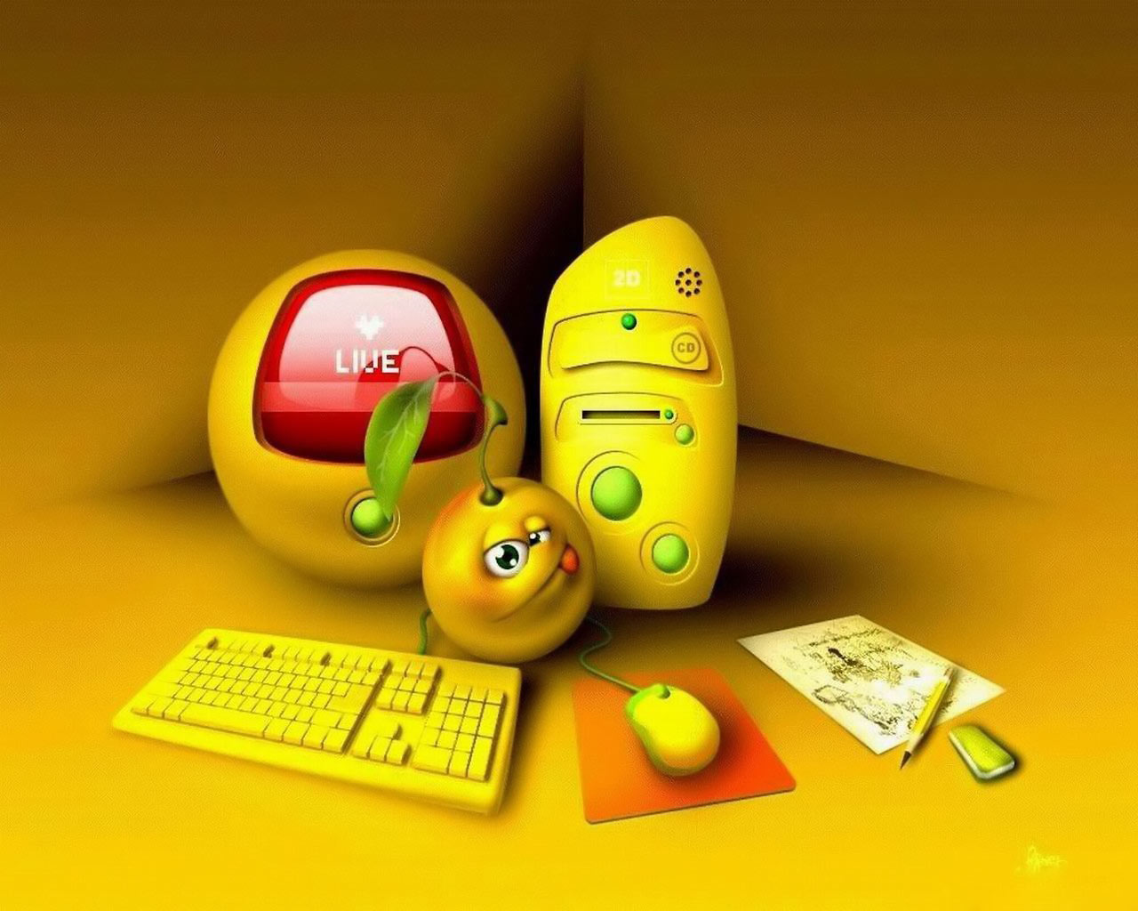 Yellow Ideas Funny Wallpaper S Background